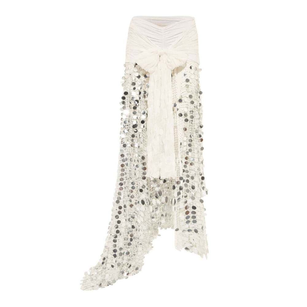 Siedres - Silvana Sequinned Knit Maxi Skirt - EU 38 - Picture 9 of 9